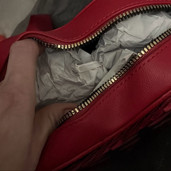 Betsy Johnson brand New  Red Heart-Shaped Women's Bag - Picture 3 of 4